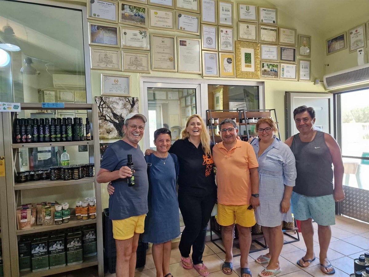 Kyklopas olive oil tours! Amazing to have so many satisfied customers for so many years!