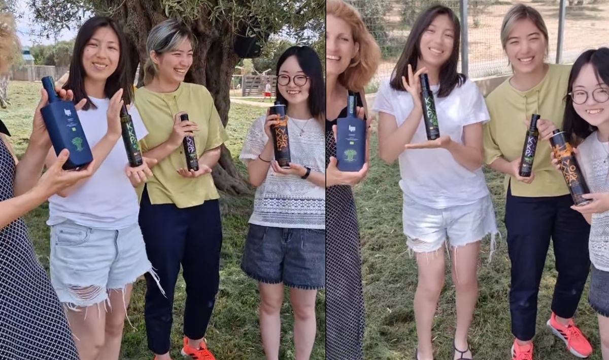 Good morning to Japan from Kyklopas (video)
