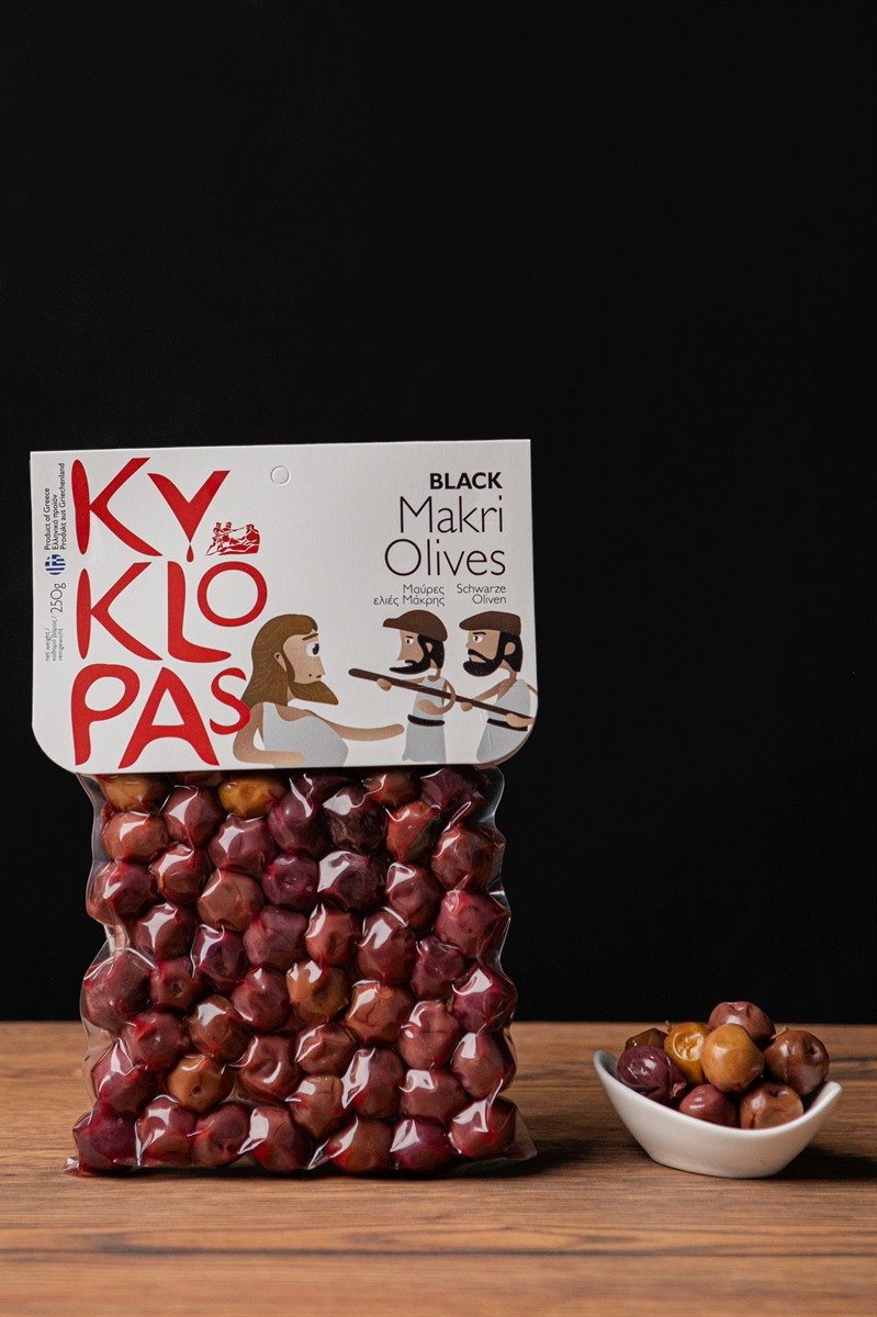 Black Makri Olives