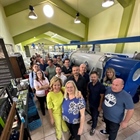 We welcomed to our oil press Mrs Ouzounopoulou with her amazing group from “Myloi Thrakis”