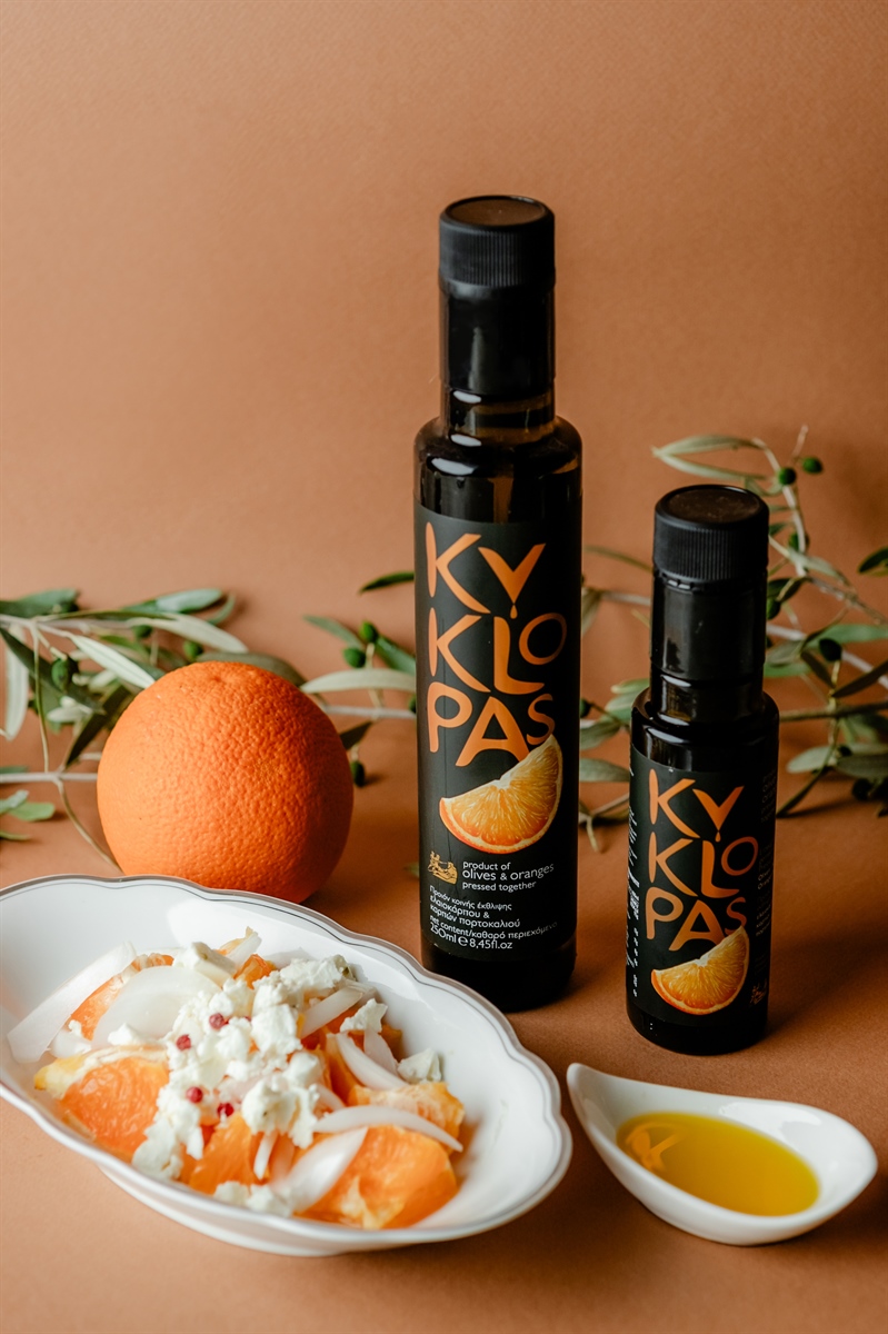 Naturally Infused Olive Oil with Οrange