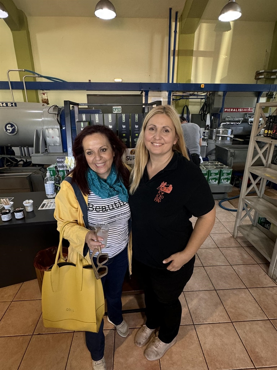 We really thank Mrs Olga Rentari, former member of Parliament for Evros, for her touching words about our family business.