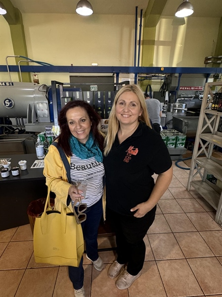 We really thank Mrs Olga Rentari, former member of Parliament for Evros, for her touching words about our family business.