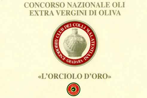 1st place at L’Orciolo D’Oro olive oil competition