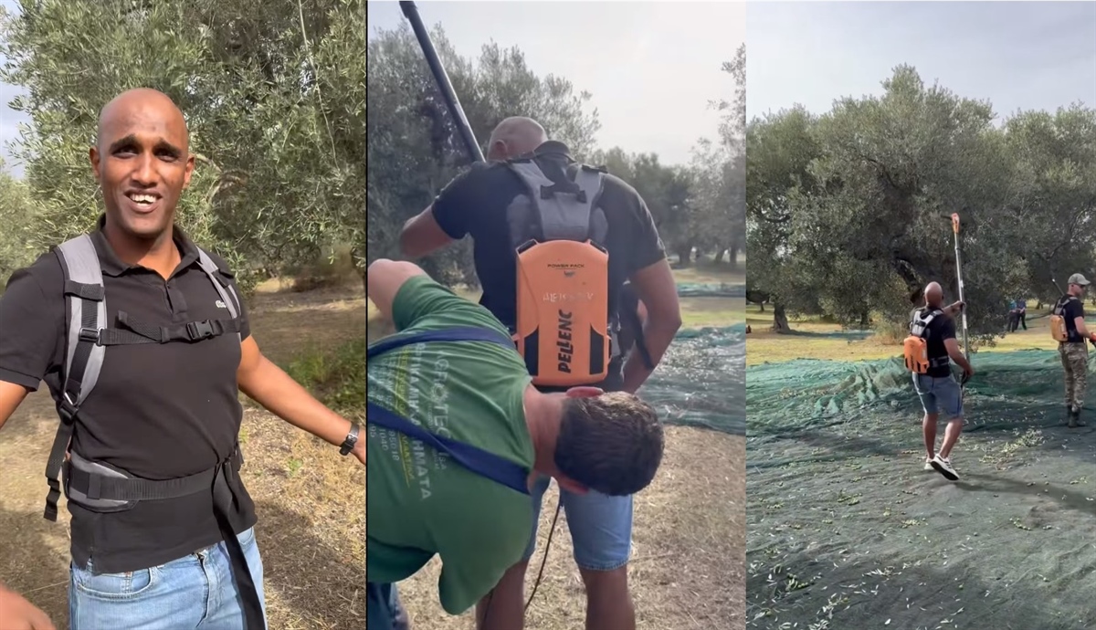 The French tourists who visited Kyklopas today had a life multisensory experience!(video)