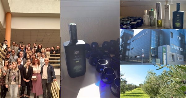 Irini Kokolaki presented Greece and the Greek olive oil for a second year at the University of Jaen in Spain!