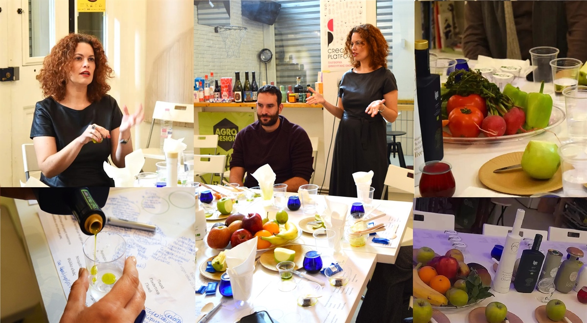 World Olive Day was celebrated on the 26th of November by tasting fresh early harvest olive oil.