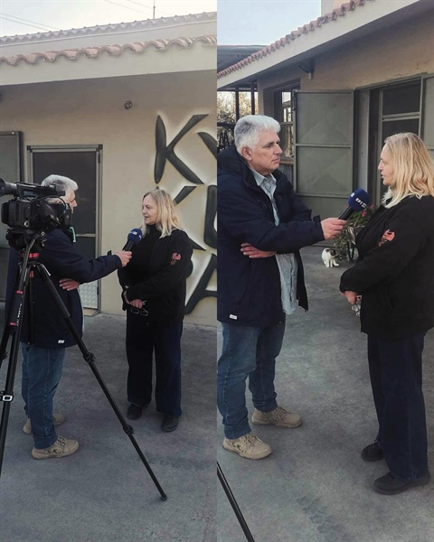 Interview on ERT today