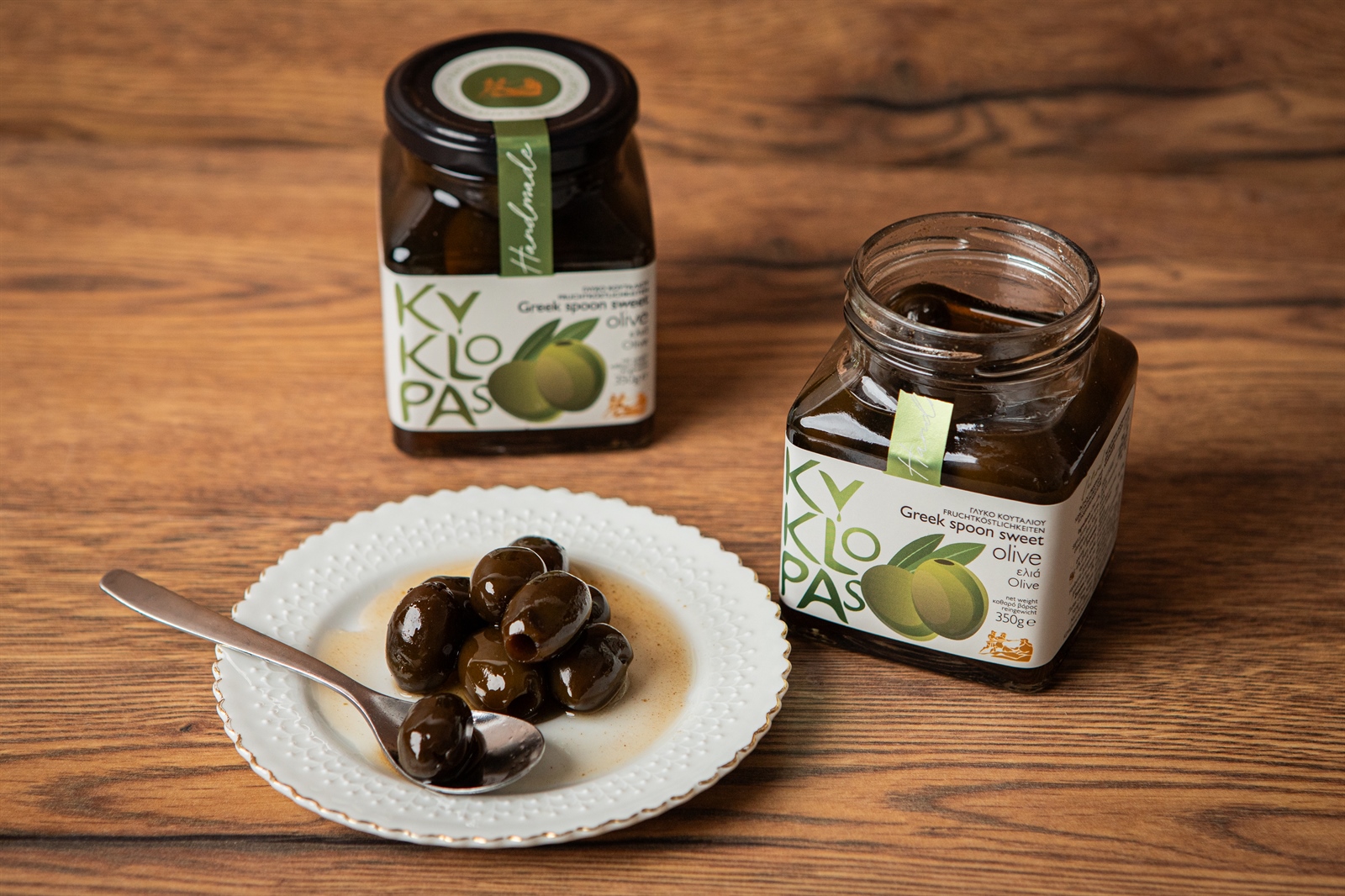 Sweet spoon olives