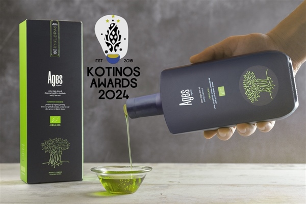 2 kotinos awards  2024  for  AGES BIO and AGES PDO Makris!