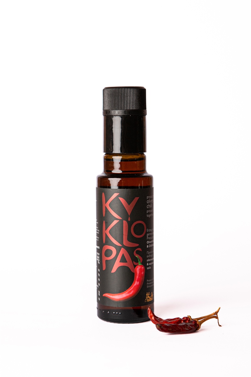 Naturally Infused Olive Oil with chili 100ml
