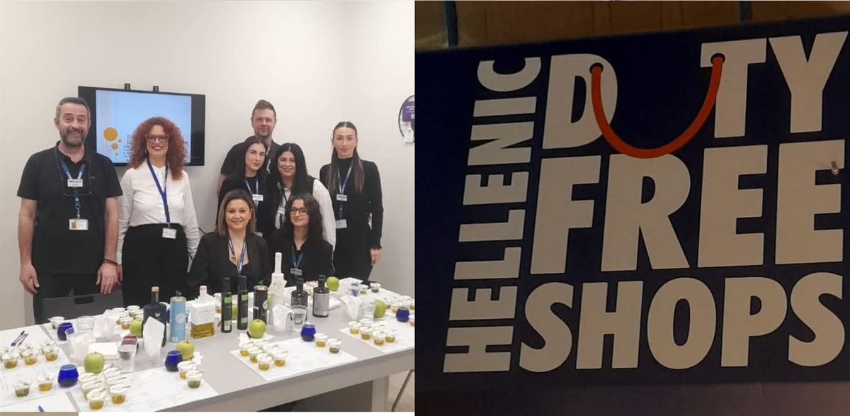 Olive oil tasting seminar for the Duty Free staff