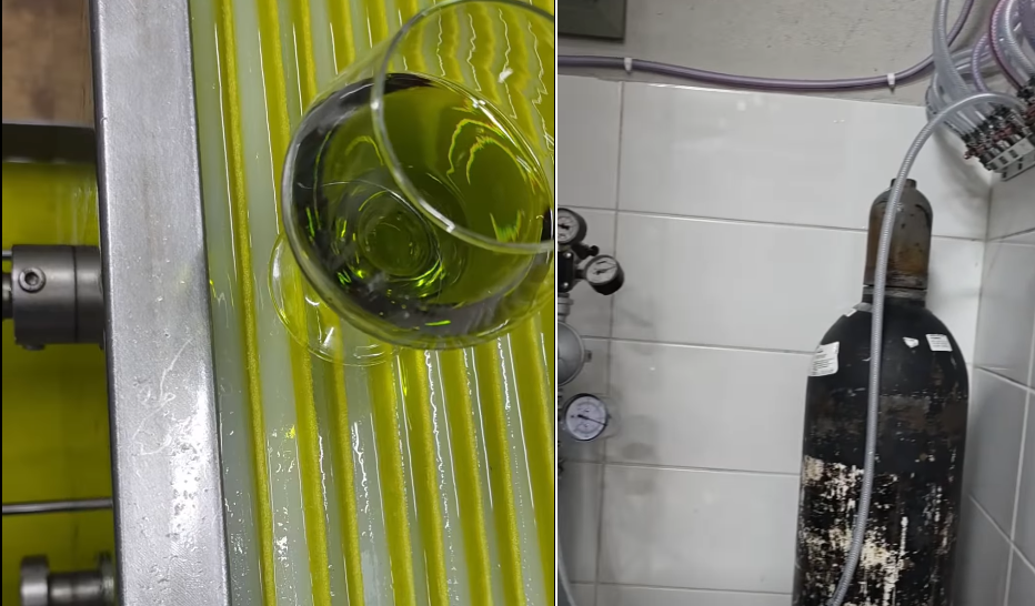 Immediate filtering and storage in nitrogen-sealed tanks!!...video