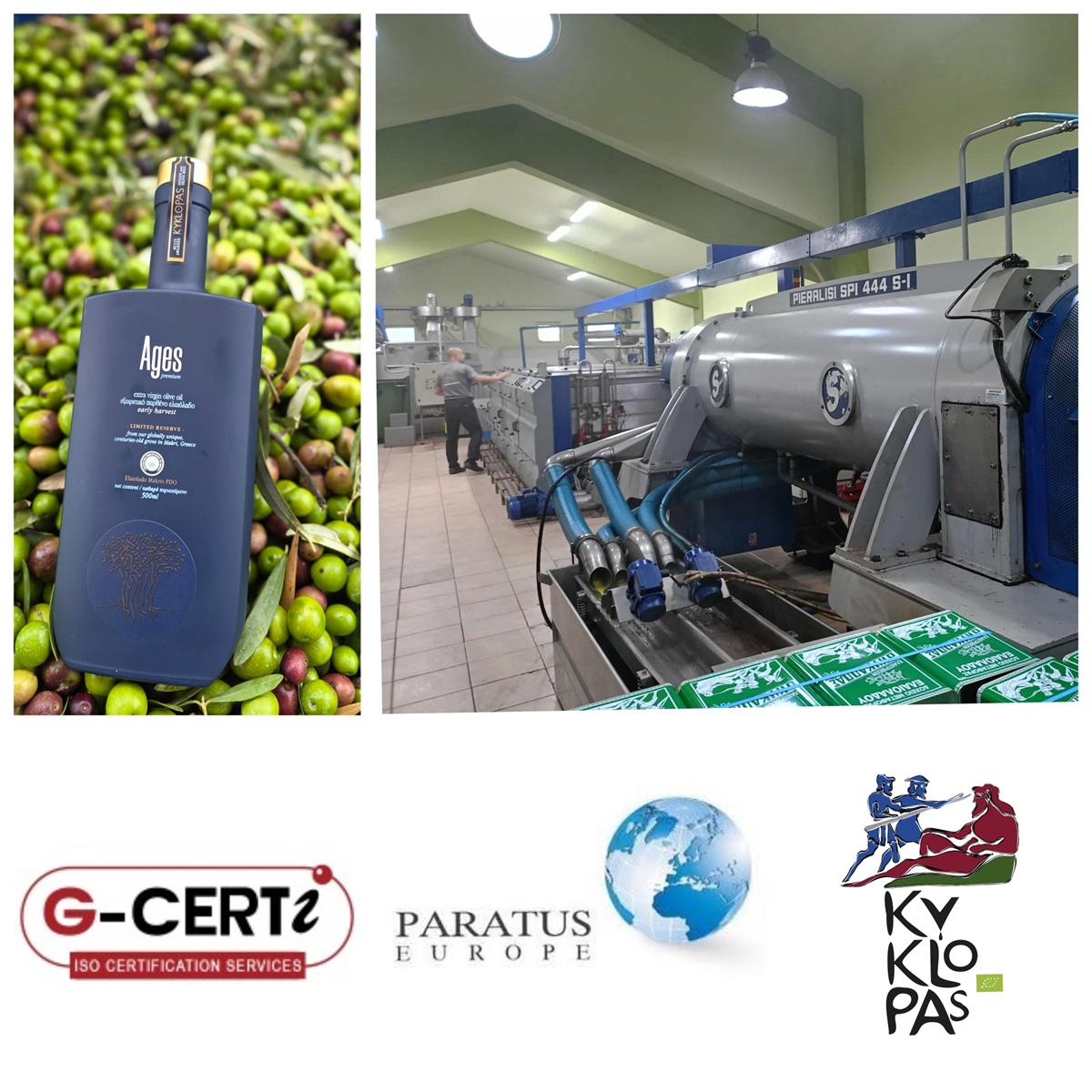 ISO 22000 inspection (Food Safety Management System) at Kyklopas