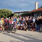 Greek, Turkish and Bulgarian cyclists did, they stopped by Kyklopas Olive Mill (video + photo)