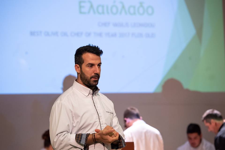 Ο βραβευμένος σεφ Βασίλης Κ. Λεωνίδου σε σεμινάριο δοκιμής γεύσης