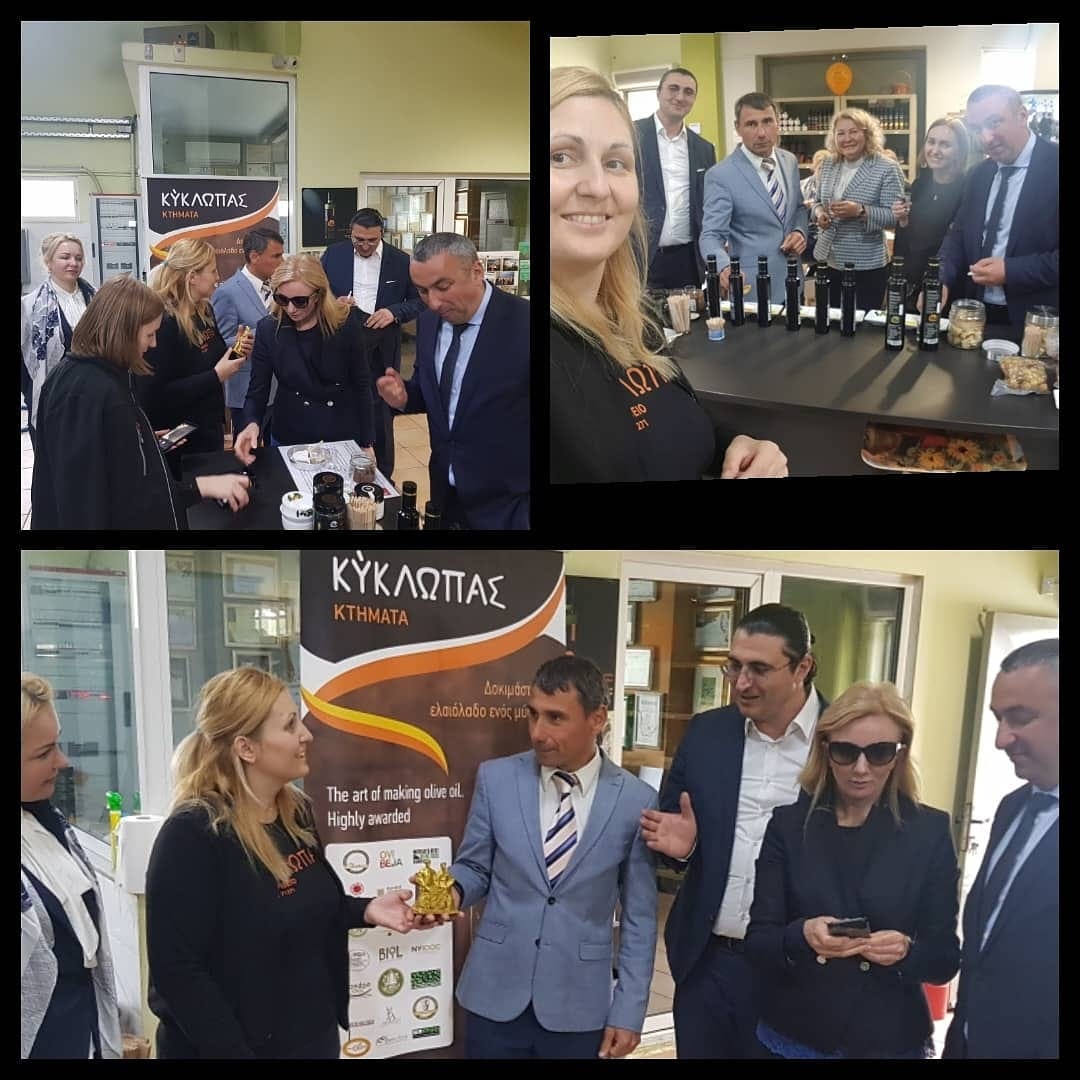 Russia visits Kyklopas for an olive oil tour!
