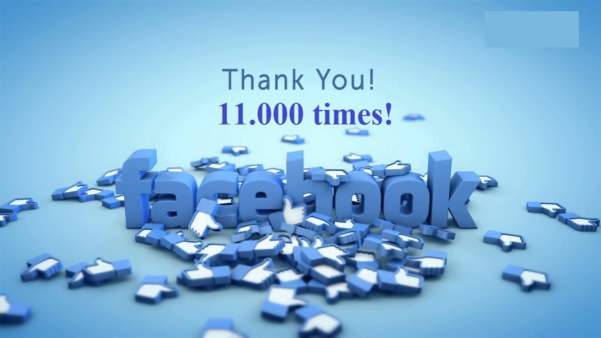 Thank you 11.000 times!