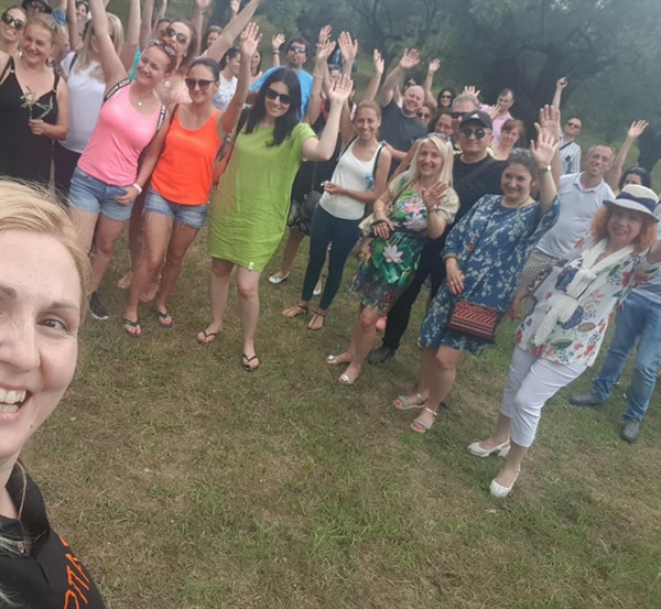 Visitors from Βulgary had a fantastic olive oil tour to Kyklopas!(photos)