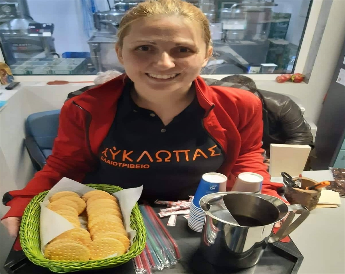 Η αναμονή στο ελαιοτριβείο Κύκλωπας είναι μία ευχάριστη εμπειρία!