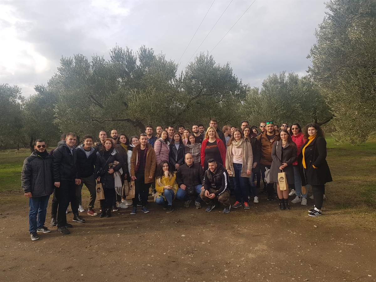 What a brilliant time today for the students from Democritus University!