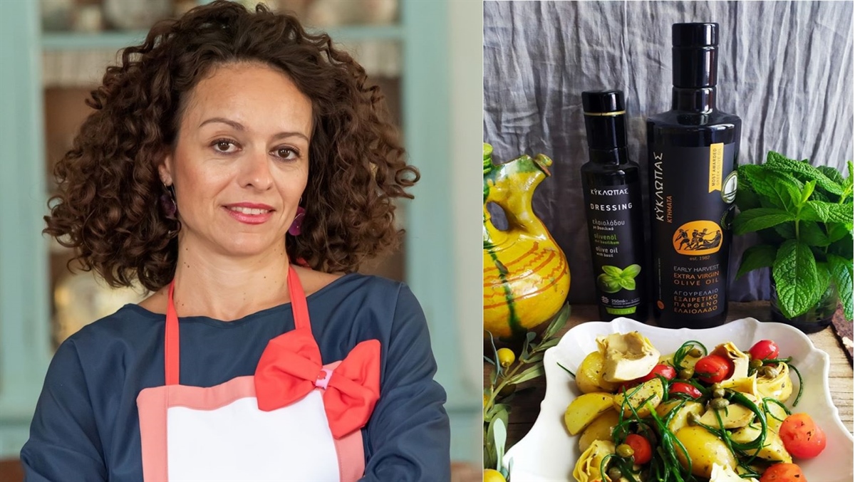 Η food blogger Miss Tasty μαγειρεύει ζεστή πατατοσαλάτα με Κύκλωπα (συνταγή)