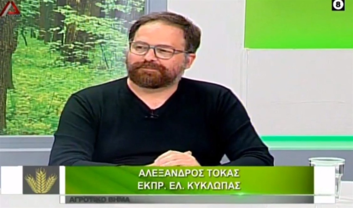 Alexandros Tokas from Kyklopas on Delta TV