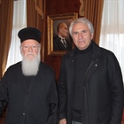 Our olive oil at the Ecumenical Patriarchate in Istanbul.