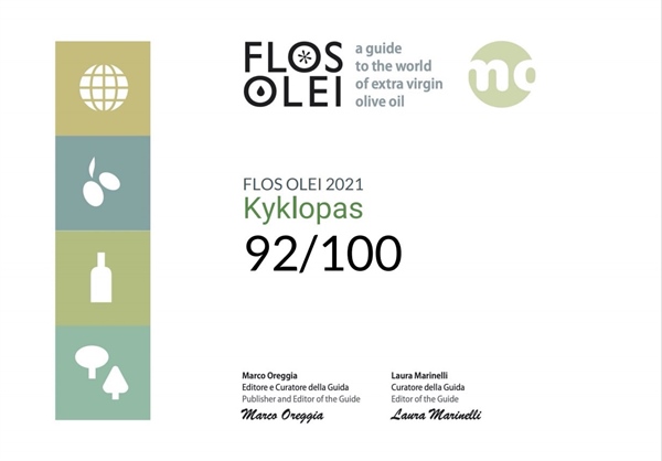 Kyklopas is in the most important list of the best olive oils in the world with a score of over 90... so proud of our work!!