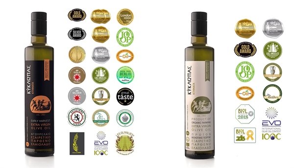 You can be sure of the taste and quality of Kyklopas oil. The experts are, with 133 global awards to prove it!!!