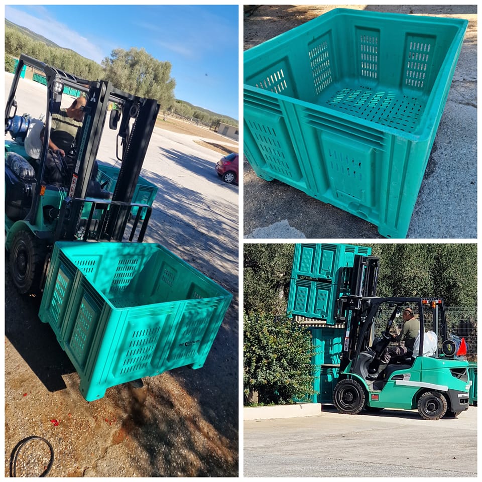 Large temporary holding crates now available at Kyklopas! ! (video)