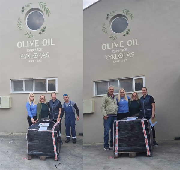 The first olive oil of the new season left Kyklopas for Germany on 20 October!!!