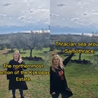 At the northernmost section of Kyklopas Estate where it is 0°C🥶(video)
