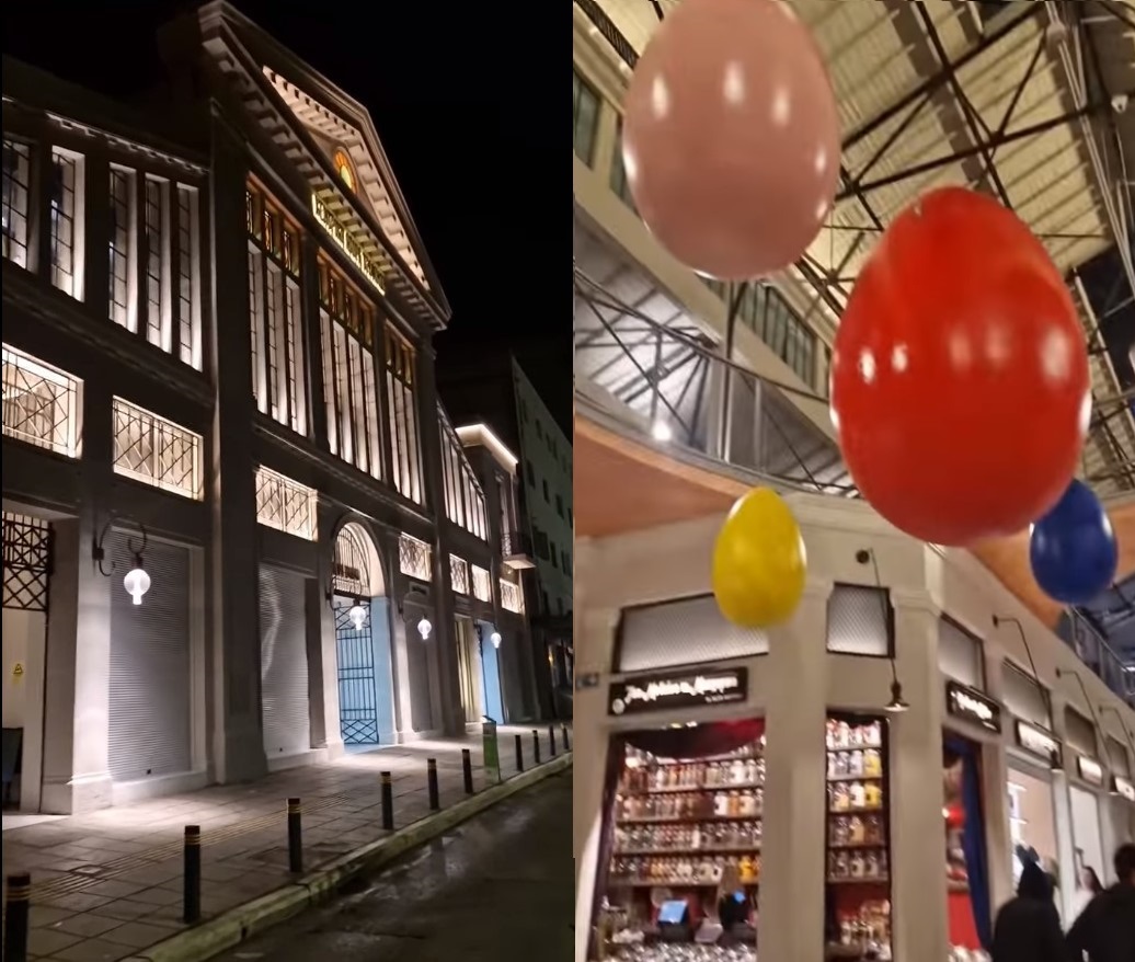 Today Agora Modiano in Thessaloniki pleasantly surprised us! (video)
