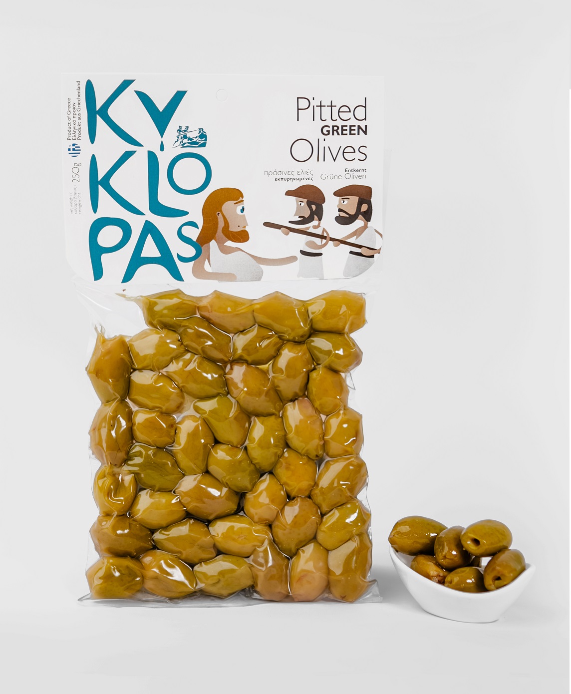 Pitted Green olives