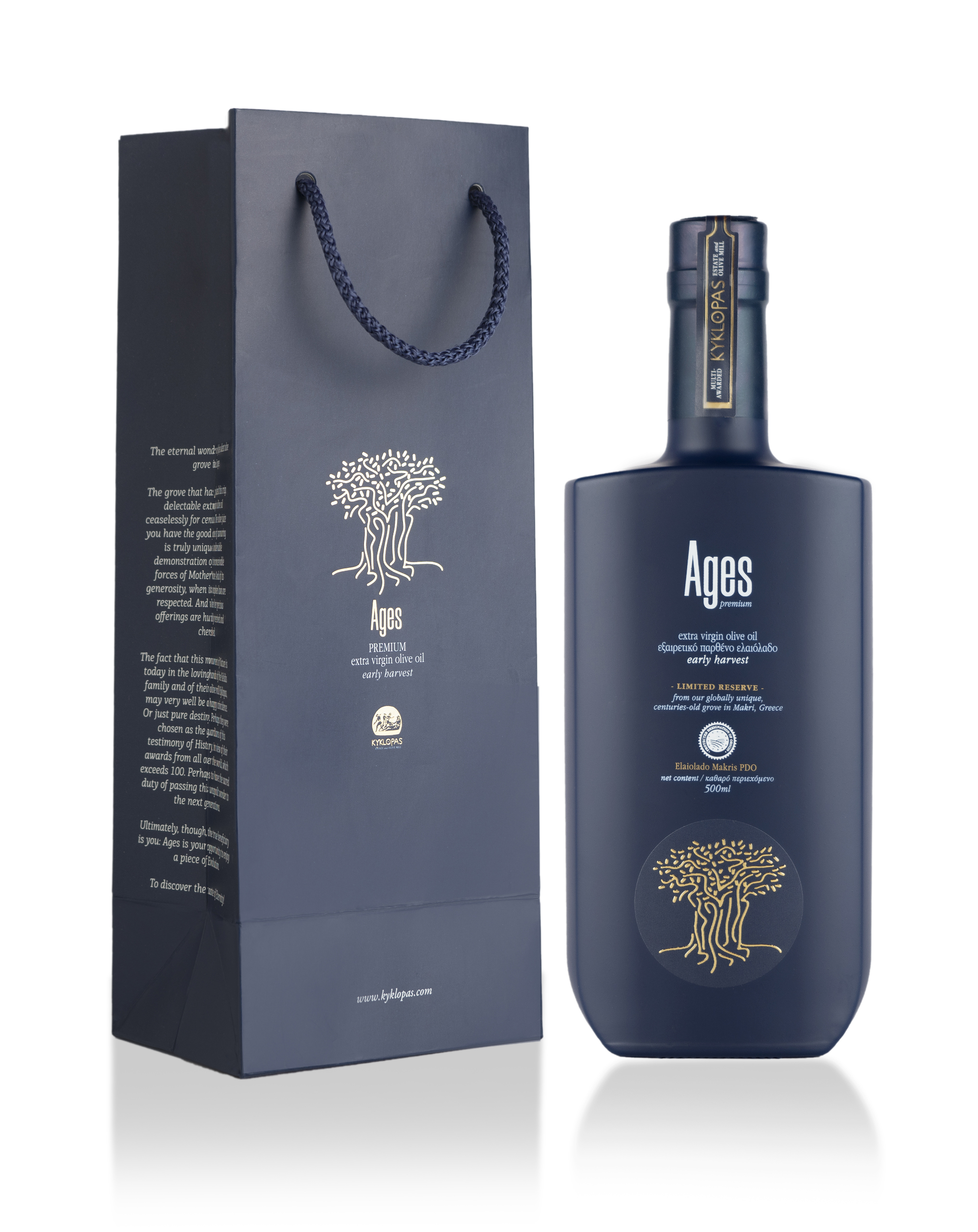 Ages - PDO Makris in luxury carrier bag- Ηigh phenolic.