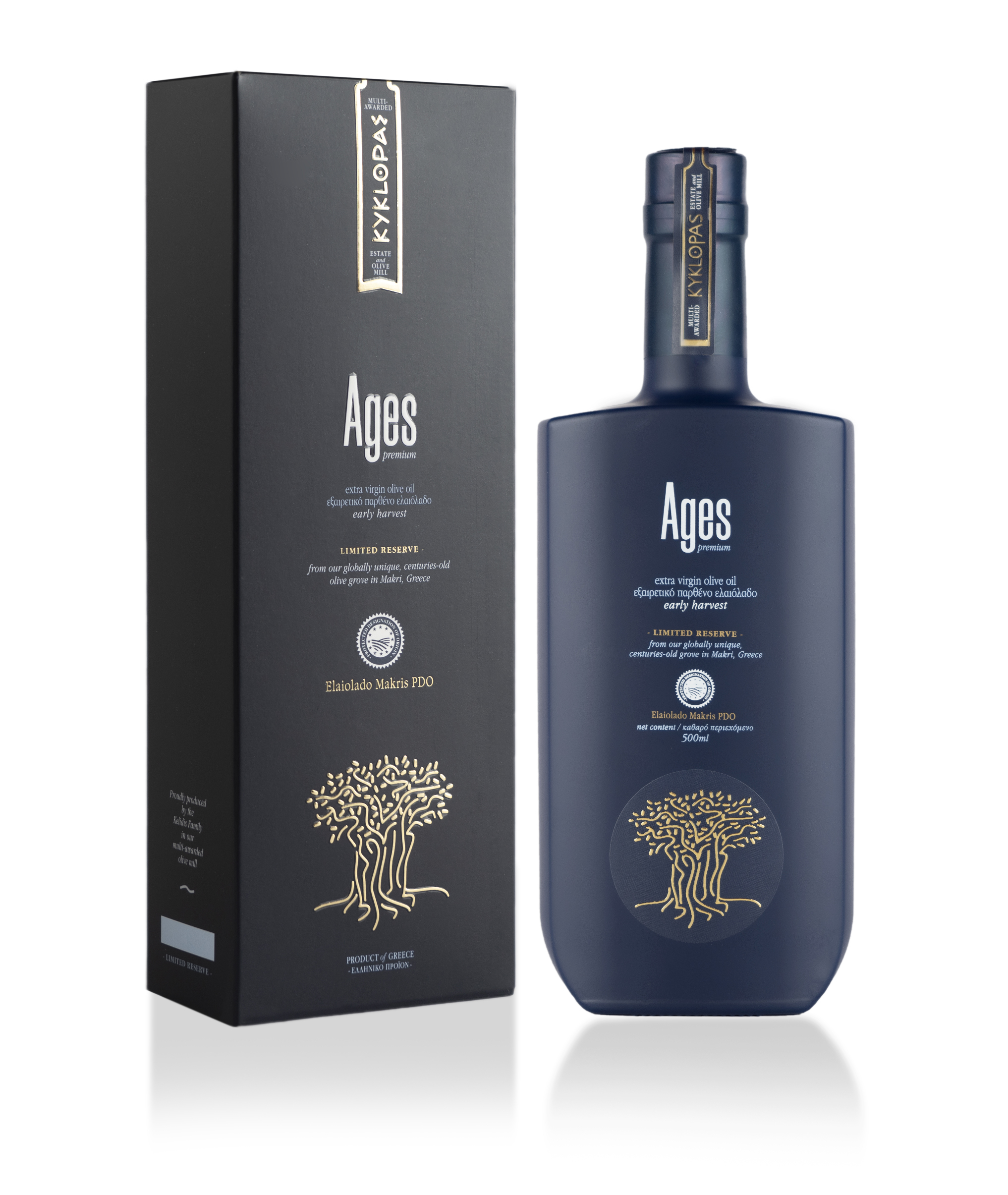 Ages - PDO Makris in luxury gift box- Ηigh phenolic.