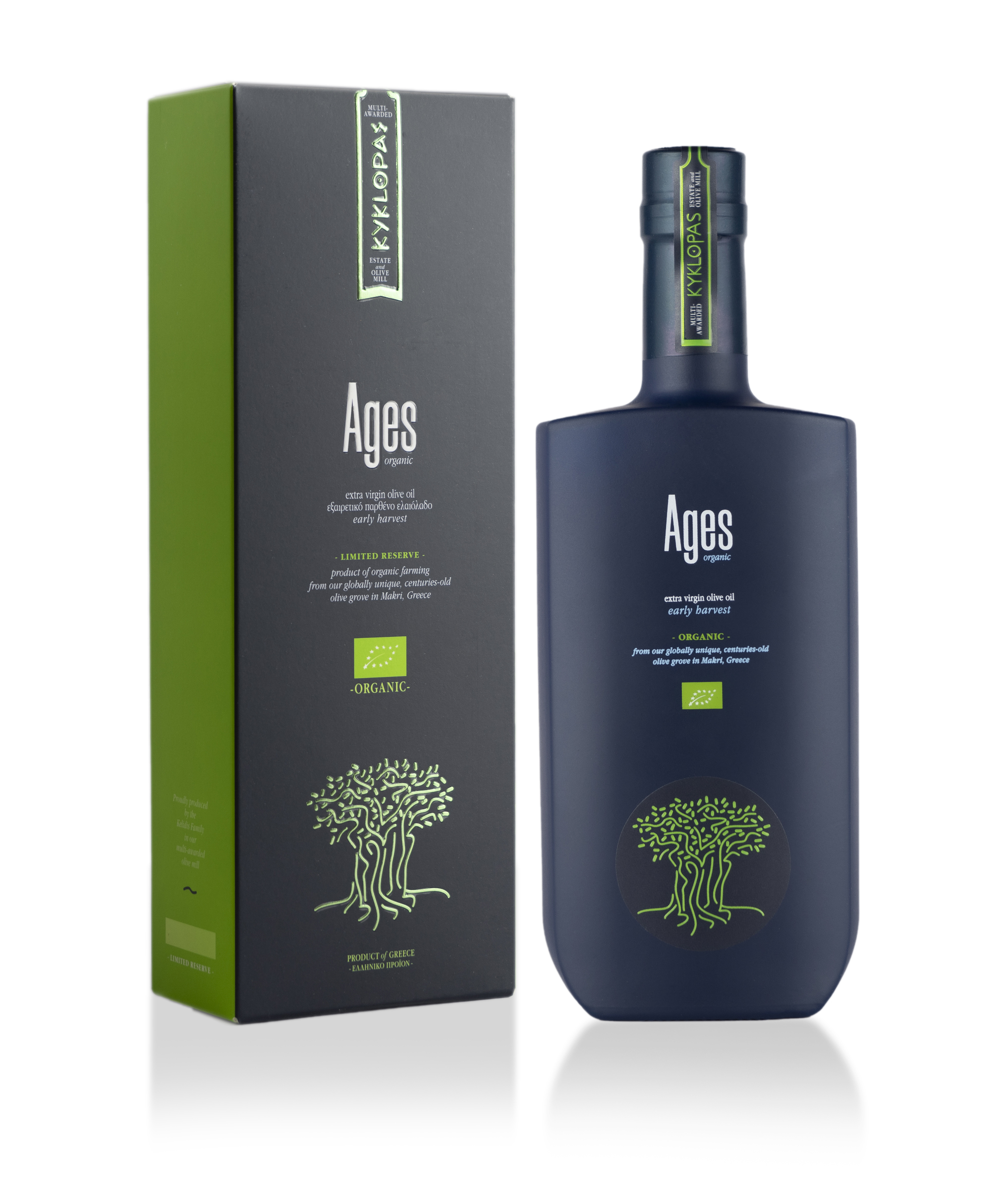 Ages - organic in luxury gift box -Ηigh phenolic .